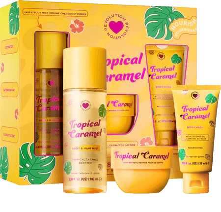 Revolution – Coffret Hydratant Tropical Caramel
