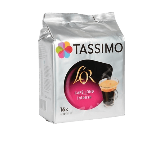 Capsules TASSIMO long intense 16pc