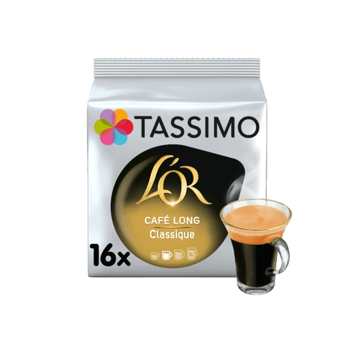 Capsules TASSIMO Long Classic 16pc