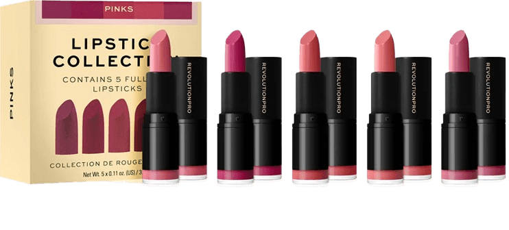Revolution — Lipstick Collection Pinks