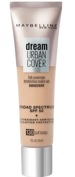 Maybelline —DREAM fond de teint couvrant urban cover SPF 50 Réf 130