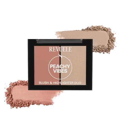 Revuele — Blush & Highlighter DUO — Peachy Vibes
