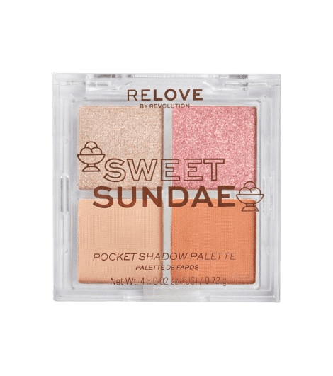 Revolution — Sweet Sundae — Palette de fards à paupières travel size
